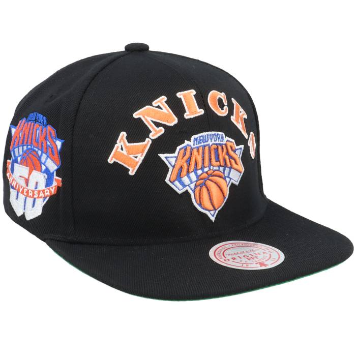 ミッチェル&ネス Mitchell & Ness 【 New York Knicks My Squad Black Snapback Men Black 】 ニックス 黒色 ブラック Snapback スナップバック バッグ メンズ 黒色 ブラック｜スニケス