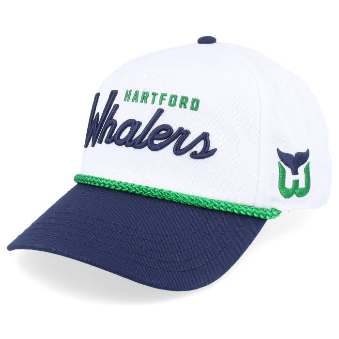 アメリカンニードル American Needle 【 Hartford Whalers Roscoe White/Navy Adjustable Men White 】 メンズ 白色 ホワイト
