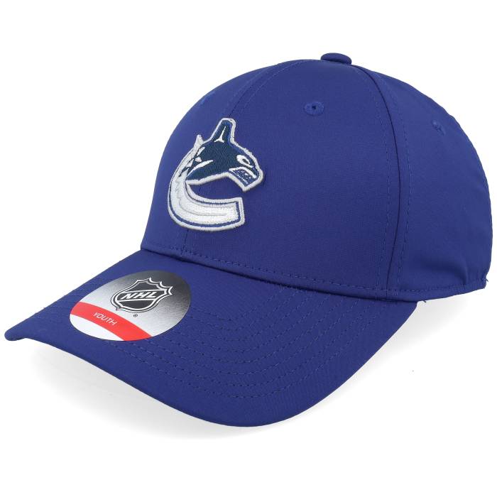 【★百貨店SALE★6/11真夜中2時迄】アウタースタッフ Outerstuff 【 Kids Vancouver Canucks Nhl Blue Flexfit Kids Blue 】 バンクーバー カナックス 青碧 青碧 お坊っちゃん キッズ 青碧 青碧