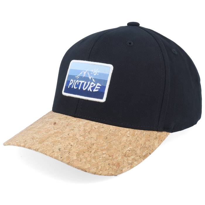 Picture 【 Wakopa Bb Cap A Black/Cork Adjustable Men Black 】 キャップ 帽子 メンズ 黒色 ブラック|スニケス
