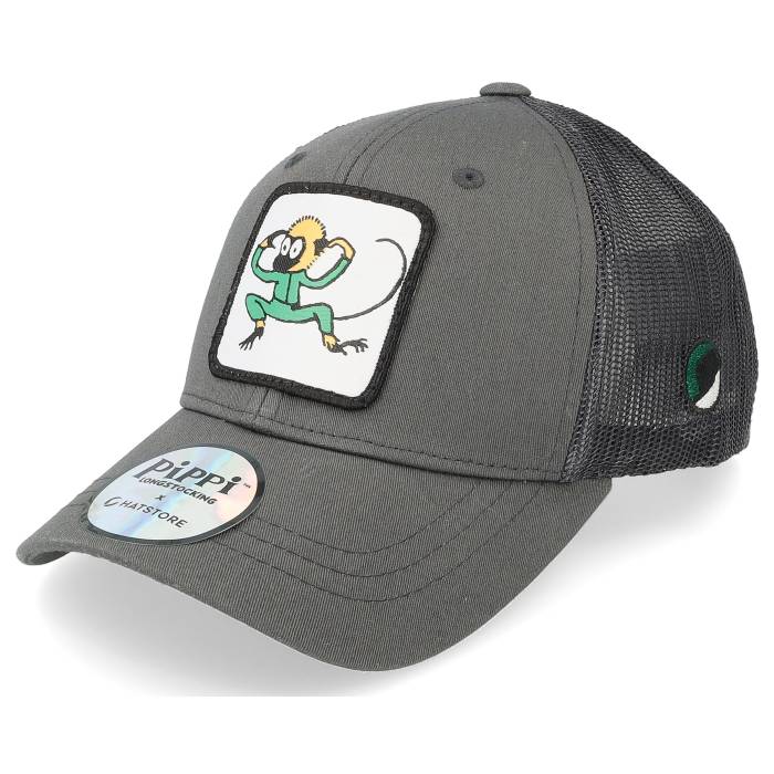 【★百貨店SALE★6/11真夜中2時迄】Pippi Longstocking 【 Kids Mr Nilsson Grey Trucker Kids Grey 】 薄墨色 薄墨色 トラッカー お坊っちゃん キッズ 薄墨色 薄墨色