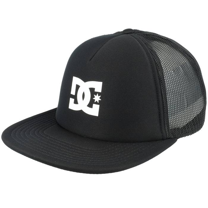 【★百貨店SALE★6/11真夜中2時迄】ディーシー Dc 【 Kids Gas Station Black Trucker Kids Black 】 黒いこと 黒いこと トラッカー お坊っちゃん キッズ 黒いこと 黒いこと