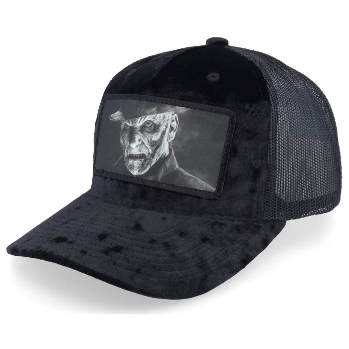 Scenes 【 Killer Freddy Velvet Black/Black A-Frame Trucker Men Black 】 トラッカー メンズ 黒色 ブラック|スニケス