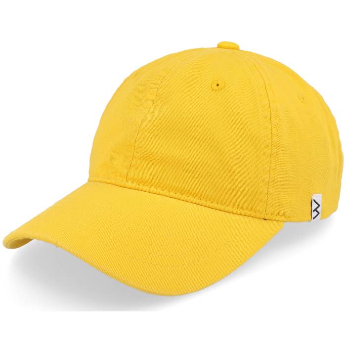 【★百貨店SALE★6/11夜夜中2時迄】Wei 【 Wai Washed Yellow Mom Cap Women Yellow 】 yellow 黄味がかった・黄色 旗がしら かぶり笠 レディース yellow 黄味がかった・黄色