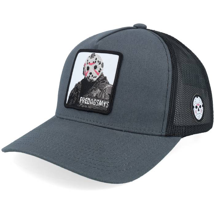Scenes 【 Fredagsmys Medium Grey/Black/Black A-Frame Trucker Men Grey 】 トラッカー メンズ 灰色 グレー|スニケス