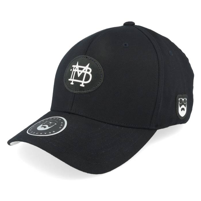 Bearded Man 【 Vinyl Monogram Patch Black Flexfit Men Black 】 ビニール 黒色 ブラック メンズ 黒色 ブラック|スニケス