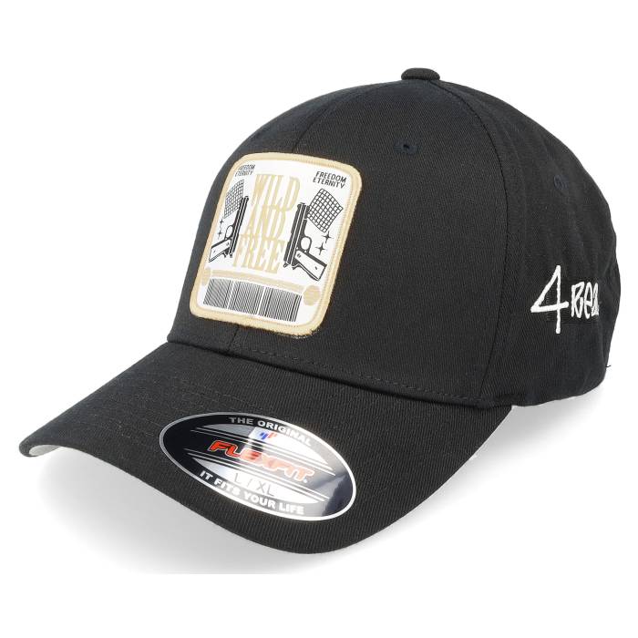 4Real 【 Wild And Free Patch Black Flexfit Men Black 】 wild ワイルド フリー 黒色 ブラック メンズ 黒色 ブラック 14,630円