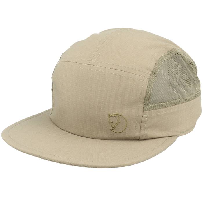 【 Abisko Mesh Cap Light Olive 5-Panel Men Beige 】 旗がしら かぶり笠 olive オリーブ メンズ ベージュ