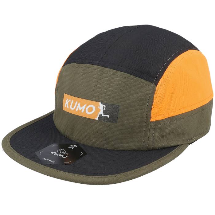 Kumo 【 Running Box Logo Cloudfit Olive/Black/Orange 5-Panel Men Green 】 ボックス ロゴ メンズ green 緑・グリーン 14,839円