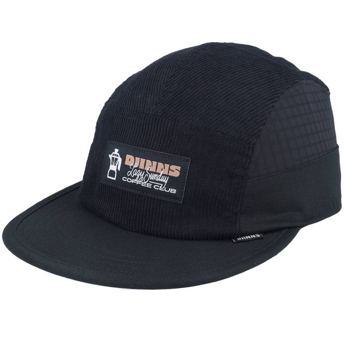 Djinns 【 Soft Fc Sunday Coffee Corduroy Black 5-Panel Men Black 】 コーデュロイ 黒色 ブラック メンズ 黒色 ブラック|スニケス