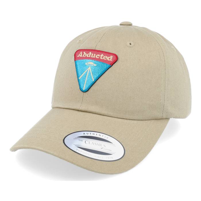 Abducted 【 Ufo Logo Khaki Dad Cap Men Beige 】 ロゴ カーキ キャップ 帽子 メンズ ベージュ