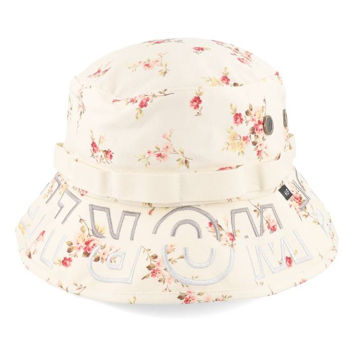 ハフ Huf 【 Field Boonie Ivory Floral Bucket Women White 】 Field フィールド アイボリー レディース 白色 ホワイト