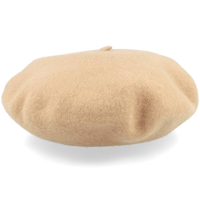 【★百貨店SALE★6/11夜夜中2時迄】Mjm Hats 【 Isabel W 100% Wool Camel Beret Women Beige 】 camel 駱駝 レディース ベージュ