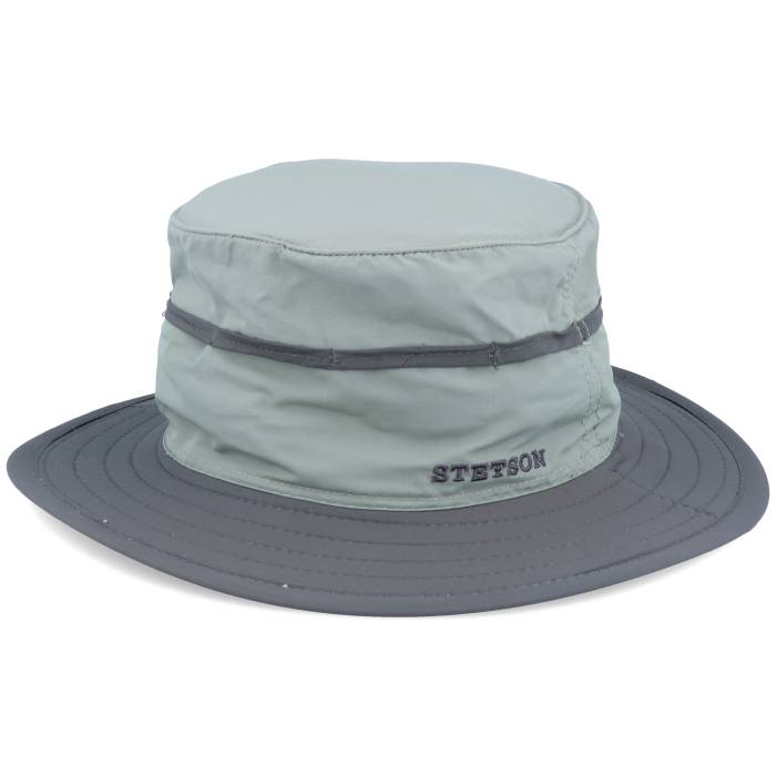 ステットソン Stetson 【 Nylon Light Green/Grey Bucket Men Green 】 ナイロン メンズ green 緑・グリーン