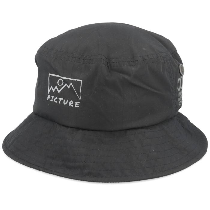 Picture 【 Recycled Lisbonne Hat Black Bucket Men Black 】 黒色 ブラック メンズ 黒色 ブラック