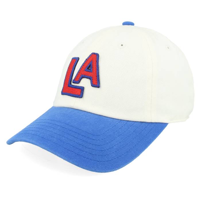 アメリカンニードル American Needle 【 Los Angeles Angels Archive White/Deep Royal Dad Cap Men White 】 angels エンジェルス キャップ 帽子 メンズ 白色 ホワイト｜スニケス