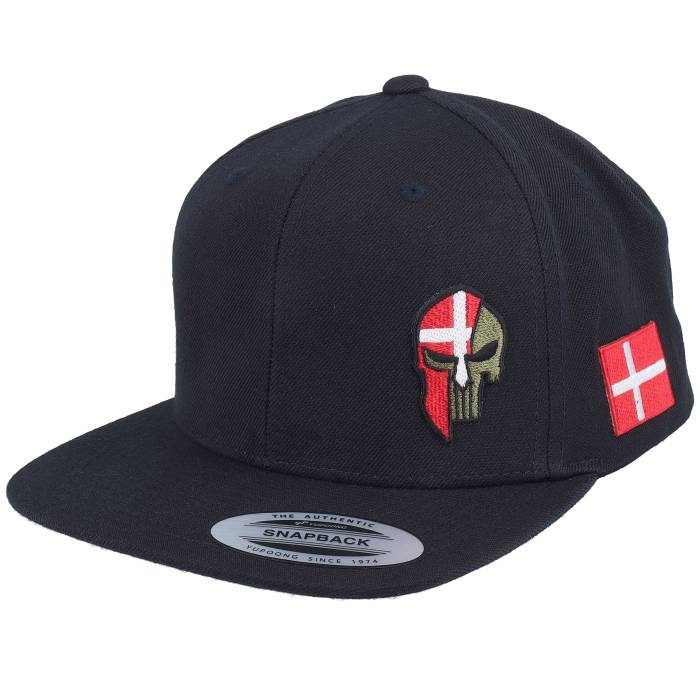 Army Head 【 Denmark Army Skull Black Snapback Men Black 】 アーミー 黒色 ブラック Snapback スナップバック バッグ メンズ 黒色 ブラック