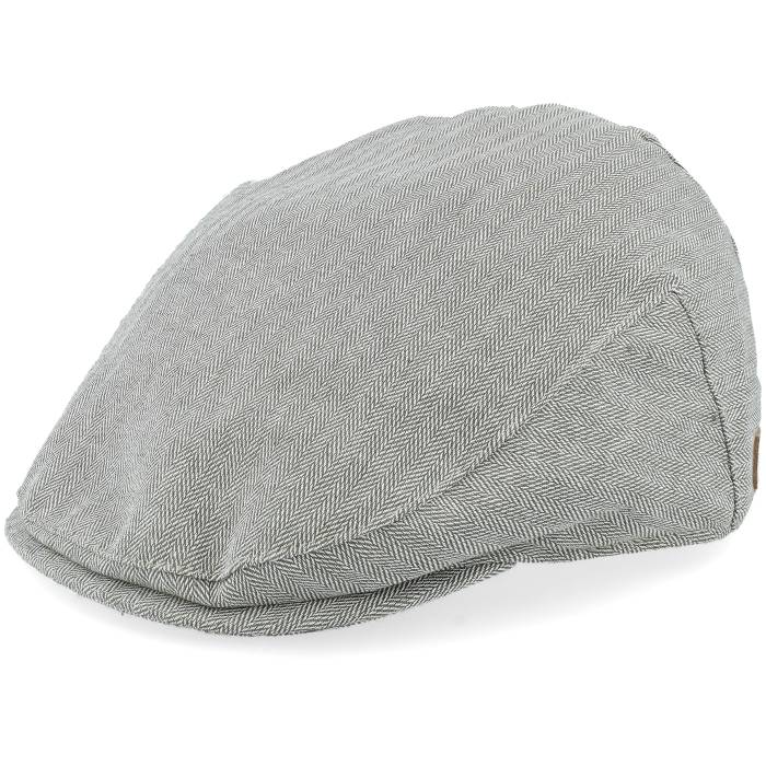 【★百貨店SALE★6/11十二時2時迄】Barts 【 Jarvis Cap Army Flat Cap Men Grey 】 旗がしら かぶり笠 正規陸軍 メンズ 薄墨色 薄墨色