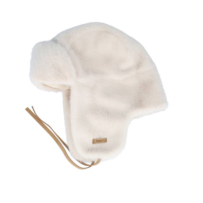 【★百貨店SALE★6/11真夜中2時迄】Barts 【 Lucerne Bomber Cream Trapper Women White 】 皮膚軟化剤 レディース 白いこと 白いこと