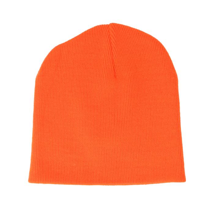 Beechfield 【 Fluorescent Orange Traditional Blank Beanie Men Orange 】 orange 橙・オレンジ キャップ 帽子 メンズ orange 橙・オレンジ