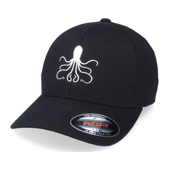 アイコニック Iconic 【 Octopus Silhouette Black Flexfit Men Black 】 黒色 ブラック メンズ 黒色 ブラック