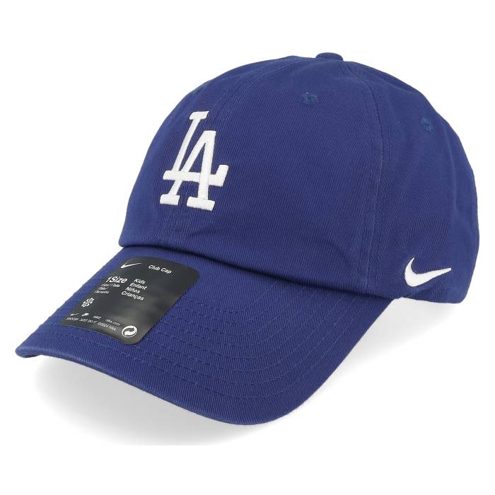 Nike Mlb 【 Kids Los Angeles Dodgers Club Unstructured Blue Dad Cap Kids Blue 】 ドジャース クラブ 青色 ブルー キャップ 帽子 ジュニア キッズ 青色 ブルー