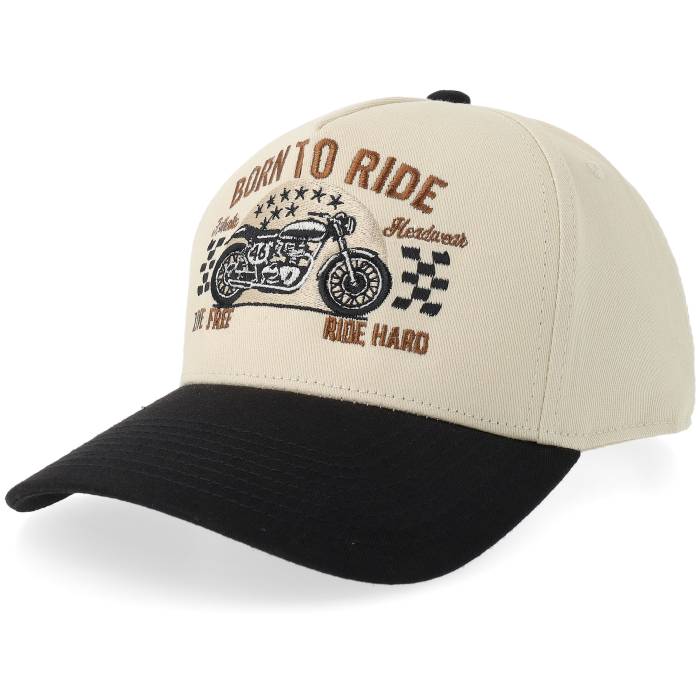 Born To Ride 【 Live Free Ride Hard Biker Stone/Black A-Frame Adjustable Men Beige 】 フリー メンズ ベージュ