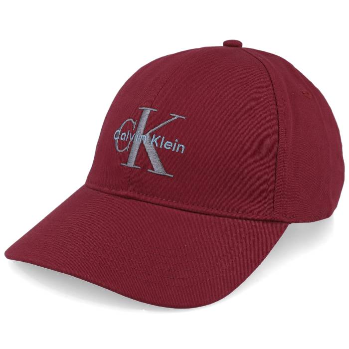 カルバンクライン Calvin Klein 【 Monologo Embroidery Cap Renaissance Red Dad Cap Men Red 】 旗がしら かぶり笠 Red 赤・赤いこと メンズ Red 赤・赤いこと