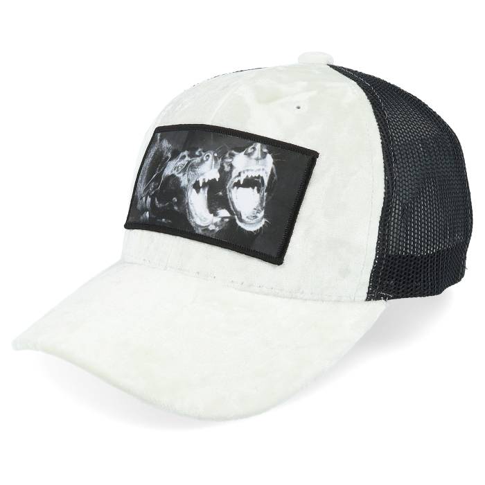 Calza Pennello 【 Kids Dogs Velvet White/Black Trucker Kids White 】 トラッカー ジュニア キッズ 白色 ホワイト
