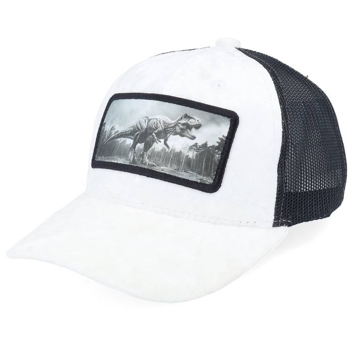 Calza Pennello 【 Kids T-Rex Dino Patch Velvet White/Black Trucker Kids White 】 トラッカー ジュニア キッズ 白色 ホワイト｜スニケス 15,257円