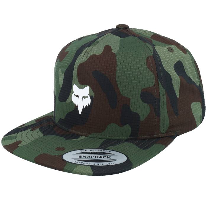 稲荷 Fox 【 Head Camo Tech Green Camo Snapback Men 】 間鴨柄 テック green 緑・緑であること Snapback スナップバック 御徒面子 メンズ