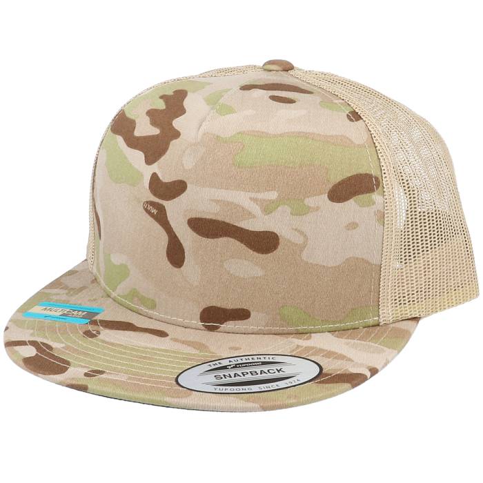 ユーポン Yupoong 【 Multicam Arid/Tan A-Frame Trucker Snapback Men 】 トラッカー Snapback スナップバック バッグ メンズ|スニケス