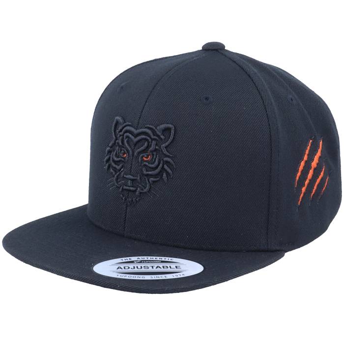 Kiddo Cap 【 Kids 3D Tiger Black/Orange Black Snapback Kids Black 】 黒色 ブラック Snapback スナップバック バッグ ジュニア キッズ 黒色 ブラック