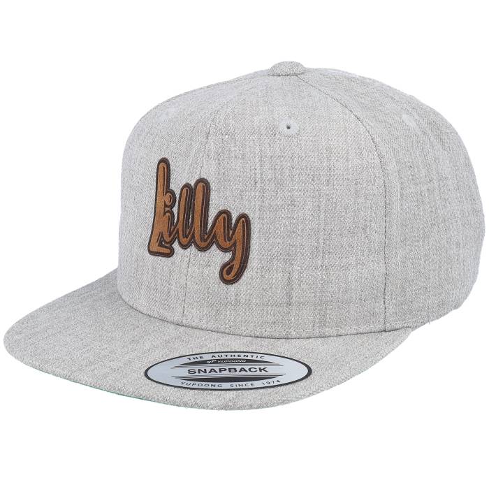 Kiddo Cap 【 Kids Lilly Engraved Patch Heather Grey Snapback Kids Grey 】 heather ヘザー 灰色 グレー Snapback スナップバック バッグ ジュニア キッズ 灰色 グレー 14,839円