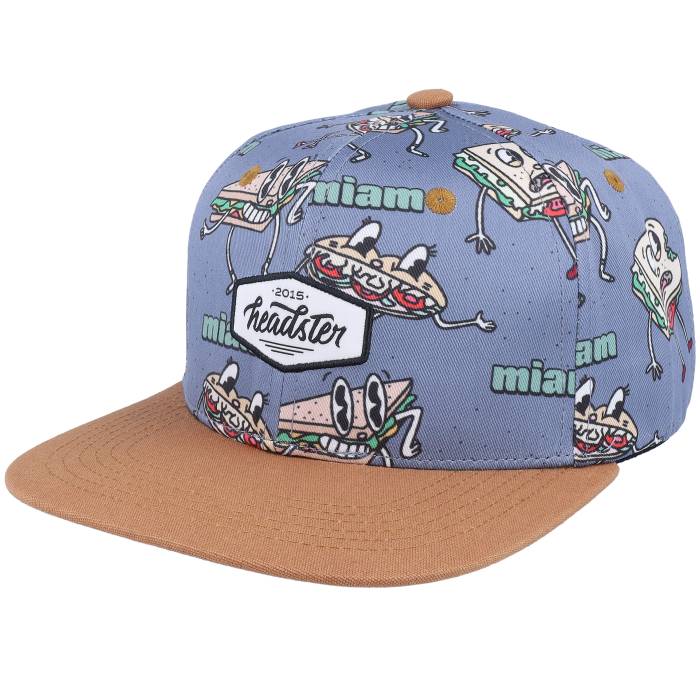 Headster 【 Kids Lunchtime Orion Grey Snapback Kids Blue 】 オリオン 灰色 グレー Snapback スナップバック バッグ ジュニア キッズ 青色 ブルー|スニケス