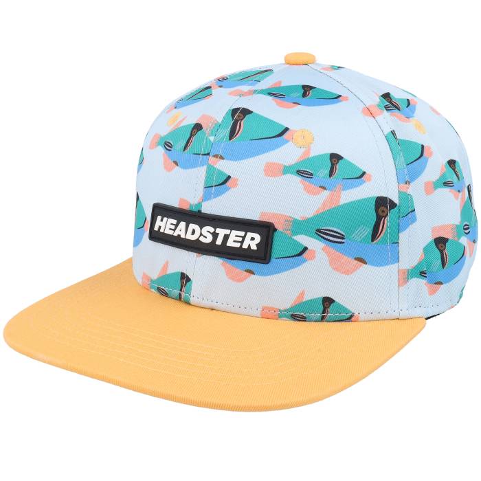 Headster 【 Kids Underwater/Yellow Snapback Kids Blue 】 Snapback スナップバック バッグ ジュニア キッズ 青色 ブルー｜スニケス