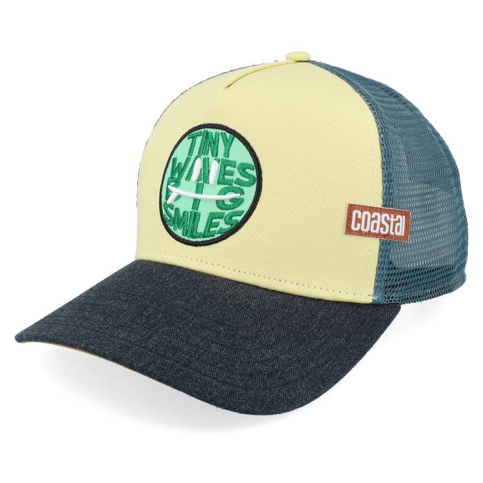 Coastal 【 Hft Tinywaves Khaki/Grey A-Frame Trucker Men Beige 】 トラッカー メンズ ベージュ