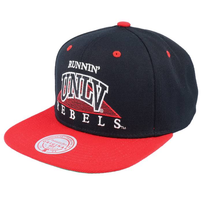 ミッチェル&ネス Mitchell & Ness 【 University Of Nevada L.v. Monument Black/Red Snapback Men Black 】 Snapback スナップバック バッグ メンズ 黒色 ブラック｜スニケス 20,100円