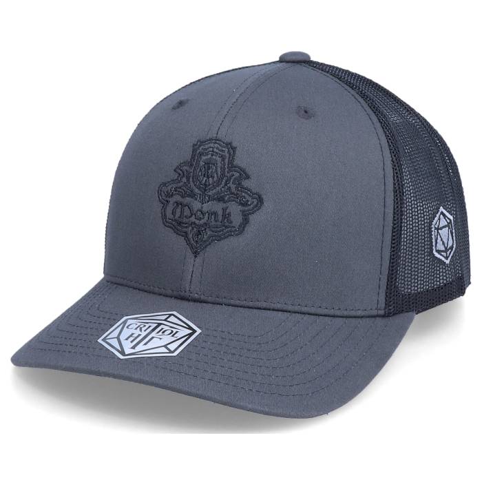Critiql Hit 【 Monk Class Emblem Charcoal/Black Trucker Men Grey 】 トラッカー メンズ 灰色 グレー