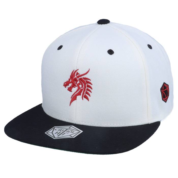 Critiql Hit 【 Red Dragon Logo Natural/Black Snapback Men White 】 Red 赤・レッド ドラゴン ロゴ Snapback スナップバック バッグ メンズ 白色 ホワイト|スニケス