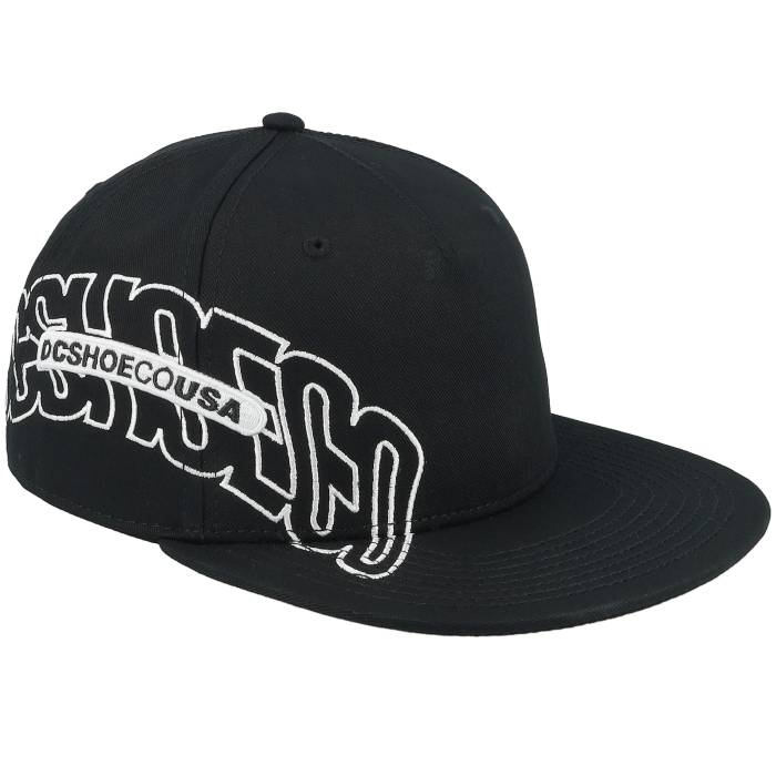 ディーシー Dc 【 Omega Cap Black Snapback Men Black 】 旗がしら かぶり笠 黒いこと 黒いこと Snapback スナップバック 御徒面子 メンズ 黒いこと 黒いこと
