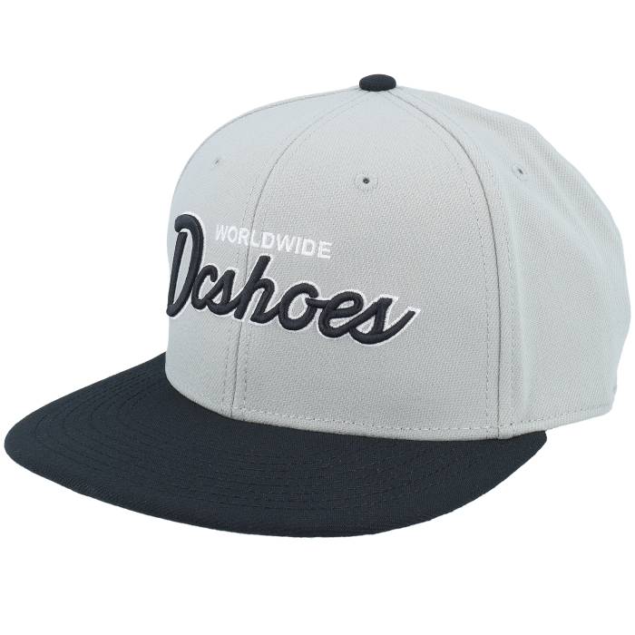 ディーシー Dc 【 Tailgate High Rise Grey/Black Snapback Men Grey 】 ご機嫌 ライズ Snapback スナップバック 御徒面子 メンズ 薄墨色 薄墨色