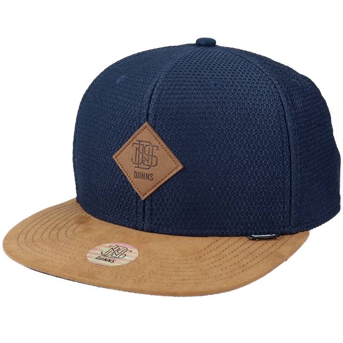 Djinns 【 6 Panel Honey Knit Navy Snapback Men Blue 】 ハニー ニット 紺色 ネイビー Snapback スナップバック バッグ メンズ 青色 ブルー