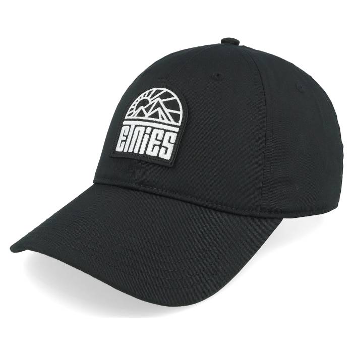 エトニーズ Etnies 【 Mtn Patch Strapback Black/White Dad Cap Men Black 】 キャップ 帽子 メンズ 黒色 ブラック｜スニケス