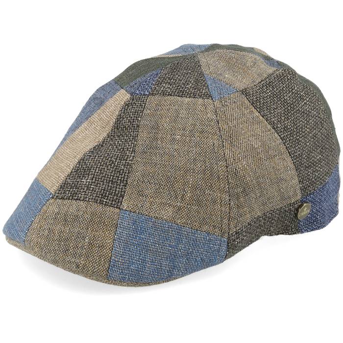 【★百貨店SALE★6/11真夜中2時迄】Lierys 【 Duck Patchwork Patchwork Flat Cap Men Beige 】 旗がしら 鳥打ち帽 メンズ ベージュ
