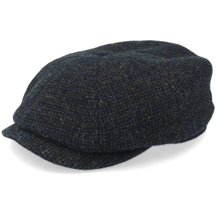 ステットソン Stetson 【 Hatteras Wool Flat Cap Men Black 】 キャップ 帽子 メンズ 黒色 ブラック|スニケス
