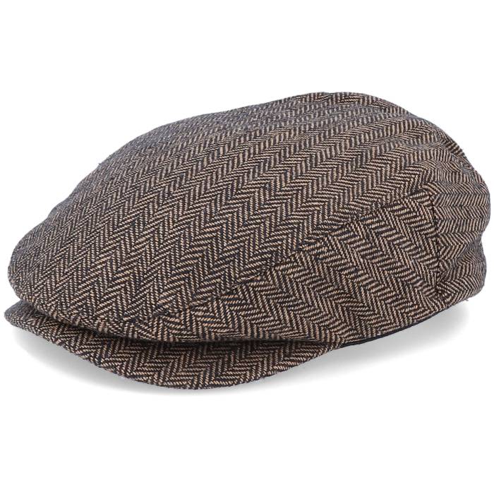 ブリクストン Brixton 【 Hooligan Brown/Khaki Snap Cap Men Brown 】 キャップ 帽子 メンズ 茶色 ブラウン
