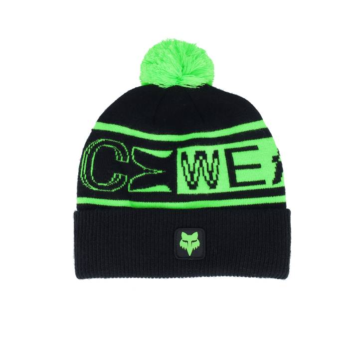 稲荷 Fox 【 Throttle Beanie Black Pom Men Black 】 旗がしら かぶり笠 黒いこと 黒いこと メンズ 黒いこと 黒いこと