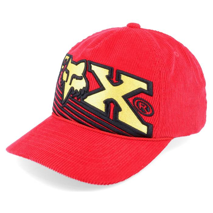 稲荷 Fox 【 Burm Hat Flame Red Adjustable Men Red 】 Red 赤・赤いこと メンズ Red 赤・赤いこと