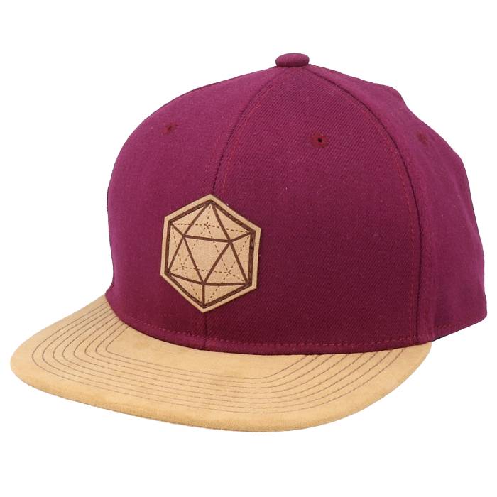Gamerz 【 D20 3D Patch Maroon/Suede Snapback Men Red 】 Snapback スナップバック バッグ メンズ Red 赤・レッド|スニケス